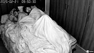 Curious friends caught bareback under blankets on hidden cam, so hot! 🔥