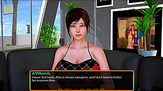 Exploring my new stepfamily in the game