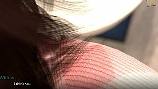 Jamie and Shauna Share a Kiss in Cartoon Anime