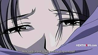 My step mom’s so jealous, she’s desperate for my love in this hentai tale.