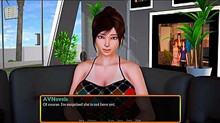 Exploring my new stepfamily in the game