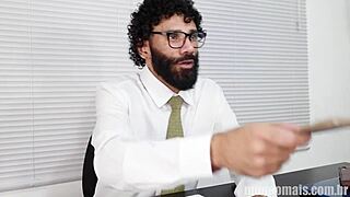 Just nailed the guy who interviewed me, huge cock! 😜