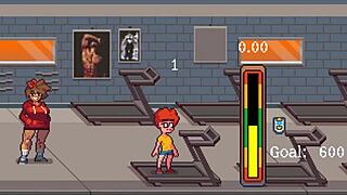 i play gym buddies hentai with muscular girl after training