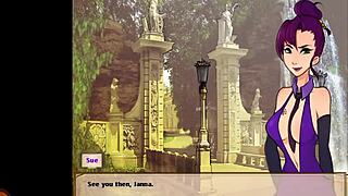 hg wind disciple teases wet pussy in league parody