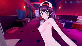 oozora subaru and yuzuki choco wild sex in hololive vtuber pov hentai