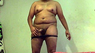 Big Latino stud Jay shakes it for eager milfs