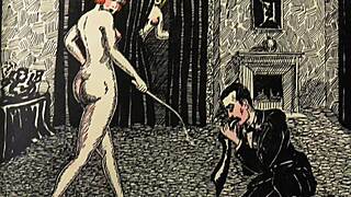 What secrets hide in vintage erotic sketches from the past?