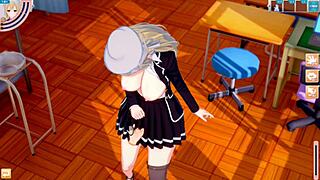 Maeriberii Haan Gets Tits Rubbed in Hentai