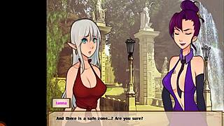 hg wind disciple teases wet pussy in league parody