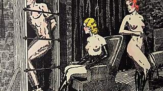 What secrets hide in vintage erotic sketches from the past?