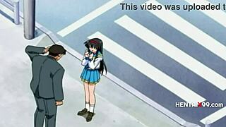 Hentaix99's animated porn with ghost and teens groping