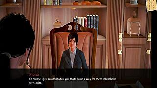 Redhead Milf with Big Tits and Ass in Hentai Cartoon Erotic Scene