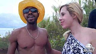 did this naughty blonde show up just to please the endowed?