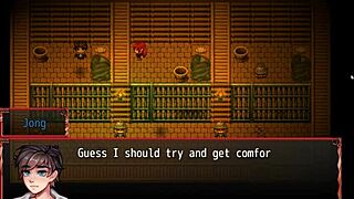 Oh damn, seducing the hot redhead in Harem Hentai Game Ep 1!