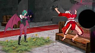 Fking3-D Pilot Chapter 0 - Morrigan fucks in a 3D fantasy world. Full 1hr on Sheer FantasyKing3!