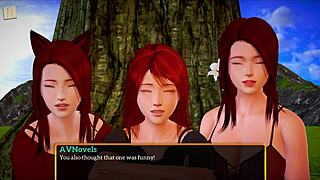 my new family explores teen desires with big tits