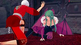 Fking3-D Pilot Chapter 0 - Morrigan fucks in a 3D fantasy world. Full 1hr on Sheer FantasyKing3!