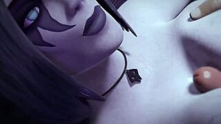 A compilation of 3D animated tit fucks and paizuri scenes