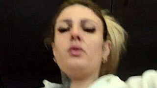 Horny Girl at Gym Shows Sweaty Hard Nipples Through Transparent Shirt