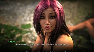 watching her wet pussy and panties in wild hentai blowjob action