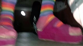 Crossdresser Hooks Up with Small Woman for Steamy Action - Curious?