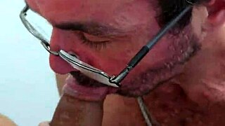Gayamateur's Latino man gets a hot blowjob in a gay orgy