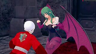 Fking3-D Pilot Chapter 0 - Morrigan fucks in a 3D fantasy world. Full 1hr on Sheer FantasyKing3!