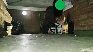 Crossdresser Hooks Up with Small Woman for Steamy Action - Curious?