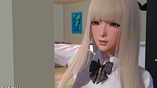 Horny teacher in 3d cartoon gets clothes ripped in wild scene