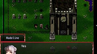 Oh damn, seducing the hot redhead in Harem Hentai Game Ep 1!