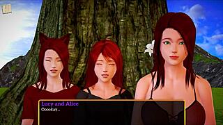 my new family explores teen desires with big tits