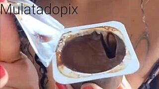 Unbelievable! Realized a Fetish with Breno Licking Every Latina Milf Inch!