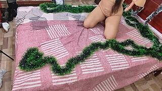 I’m Sucking My Stepmom’s Big Ass and Pussy for Christmas