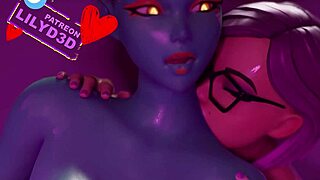 Fortnite’s Linx and Joey dive into wild lesbian hentai 3D action