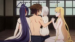 Dxd Hero Fanservice Compilation with Steamy Hentai Anime Action Scenes