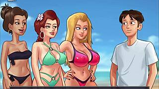 Summertime Saga 220 Unleashes Raw Amateur Action at Home