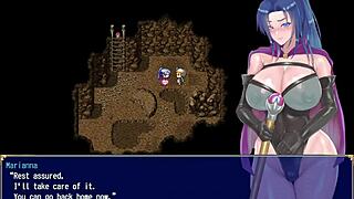 35-year-old magician masturbates to monster cock fetish in hentai adventure