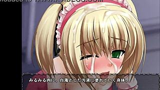 houkago play shortmovie with pretty idol in anime style