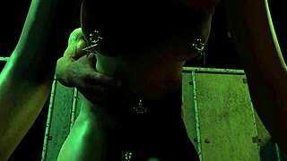 Wow, teen slut gets hardcore anal in bathroom and pees on cock!