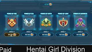 Hentai game with anime-style artwork and RPG elements