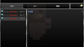 Watching two brothers fuck a witch in online game ntr part 4