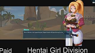 Hentai game with anime-style artwork and RPG elements