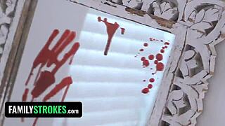 Estranged Stepdaughter Joins Satanic Orgy At Home