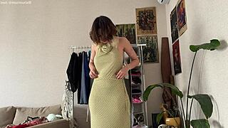 tryin on haul dresses n skirts, oops forgot sumthin