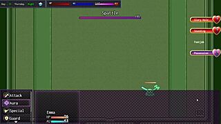 City of Secret Pt 3 - Final horny slut exposes to class! Defeat the boss now?