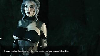 Sleeping aunt nearby, intense fucking in a taboo game