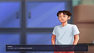 summer time saga part 21 unfolds with an old busty character in wild hentai action. pure anime thrill!