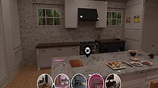 Mwneus Porn Game 2 Gameplay Teases with Petite Curves.