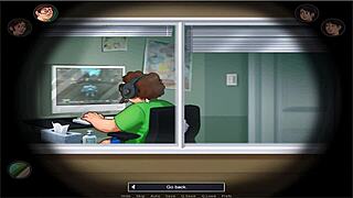 summer time saga part 21 unfolds with an old busty character in wild hentai action. pure anime thrill!