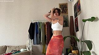 tryin on haul dresses n skirts, oops forgot sumthin